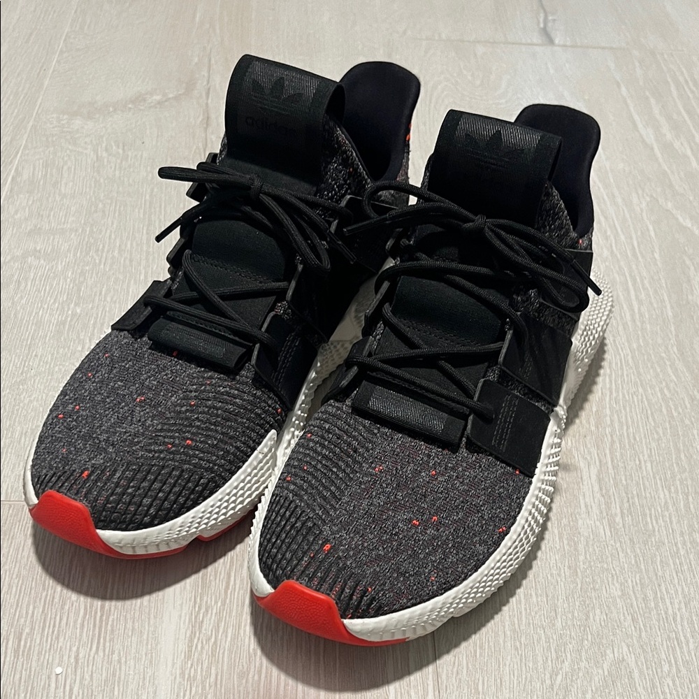 adidas Prophere Sneakers with Red Accents and White Sole